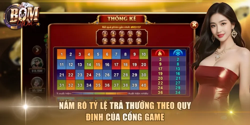 Nắm rõ tỷ lệ trả thưởng theo quy định của cổng game